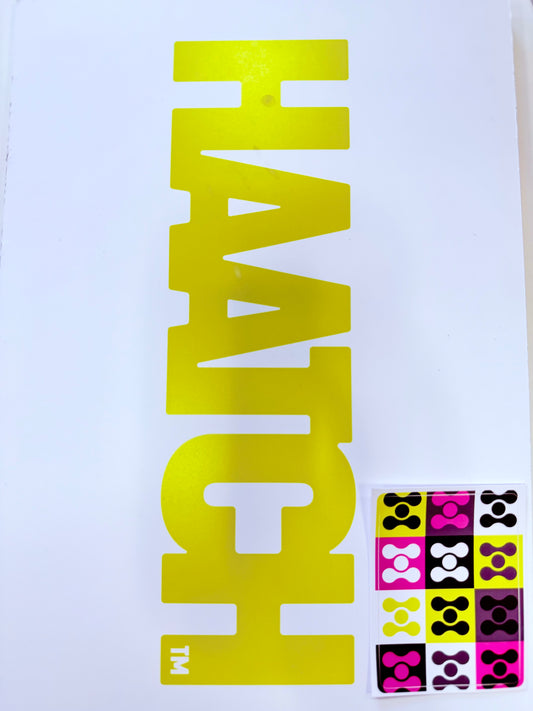 Large Rectangle sticker - H print