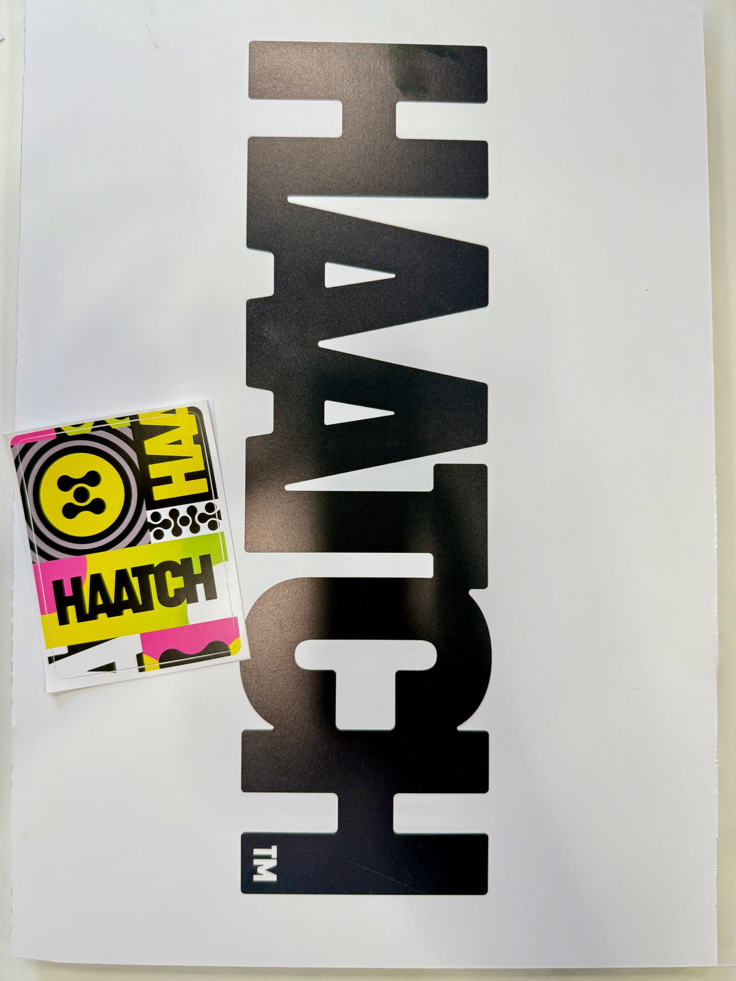 Large Rectangle sticker - H Target