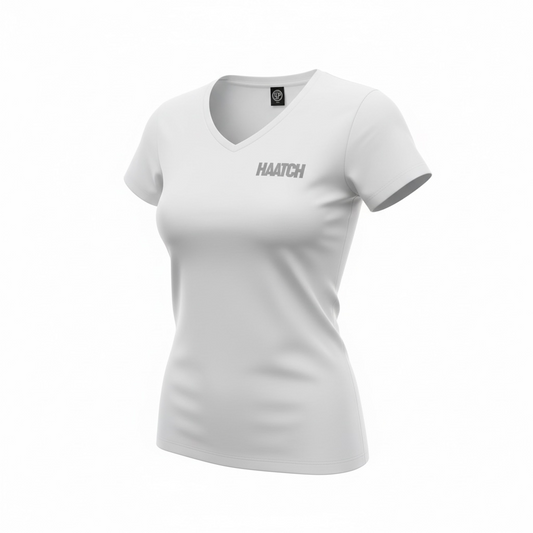 The VC - Grey V Neck short sleeve Tee